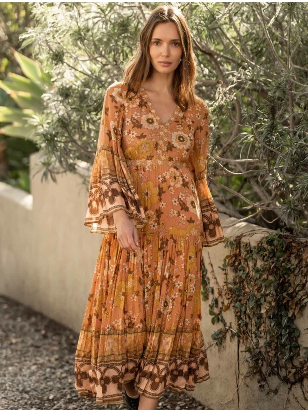 Spell and the Gypsy Collective Buttercup Maxi Dress Gown SZ  XS - Picture 2 of 7